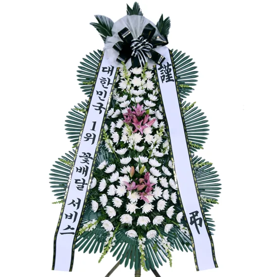 3단 근조화환 (기본형) 상품 사진